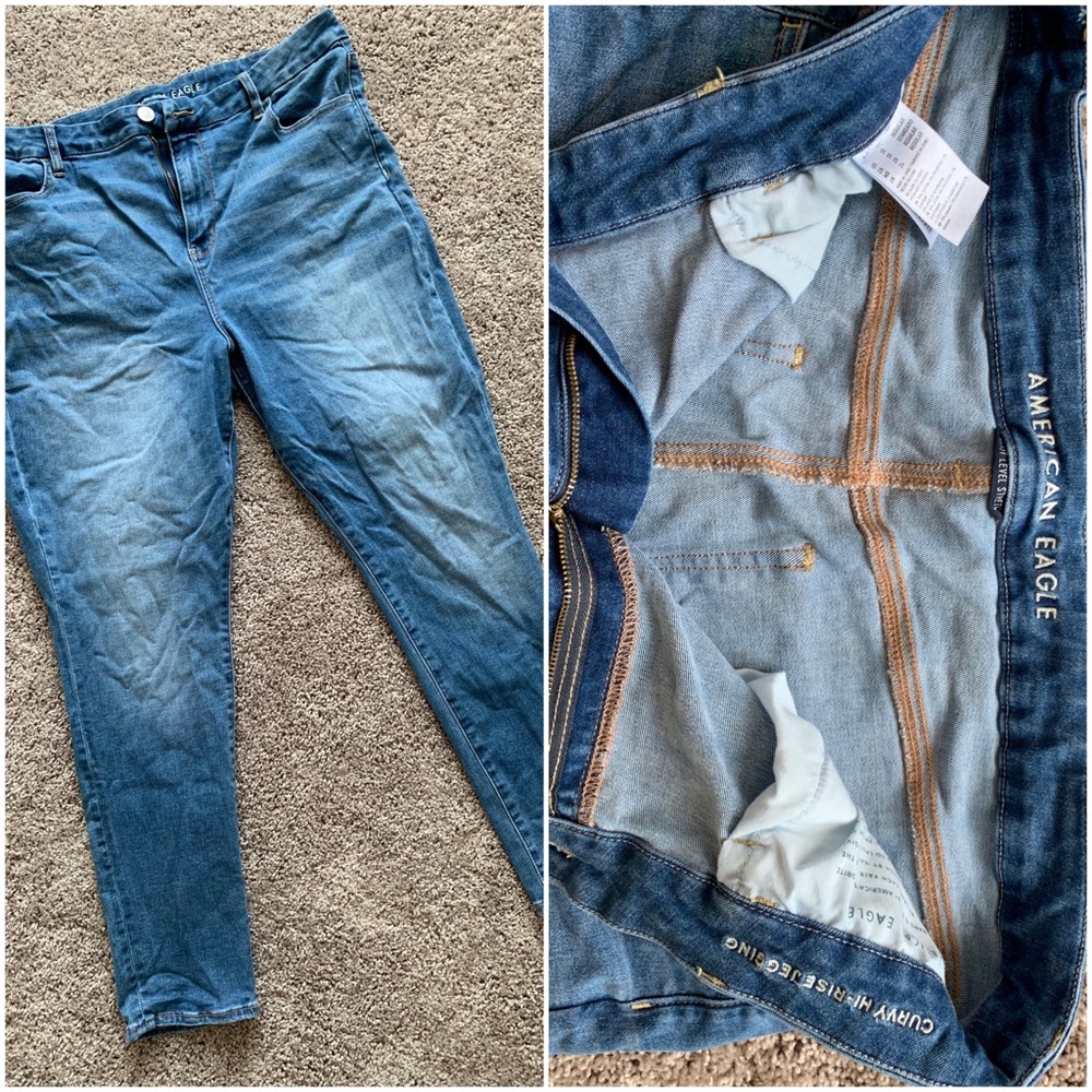 AE NE(X)T LEVEL CURVY HIGH-WAISTED JEGGING